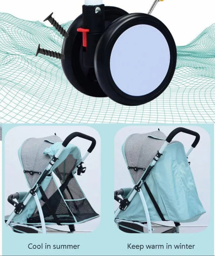 Foldable baby Cabin Stroller Portable I infant stroller - BAS Kuwait