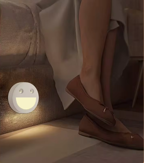 Motion Sensor LED Light Smart Night Light Warm Magnetic Installation - BAS Kuwait