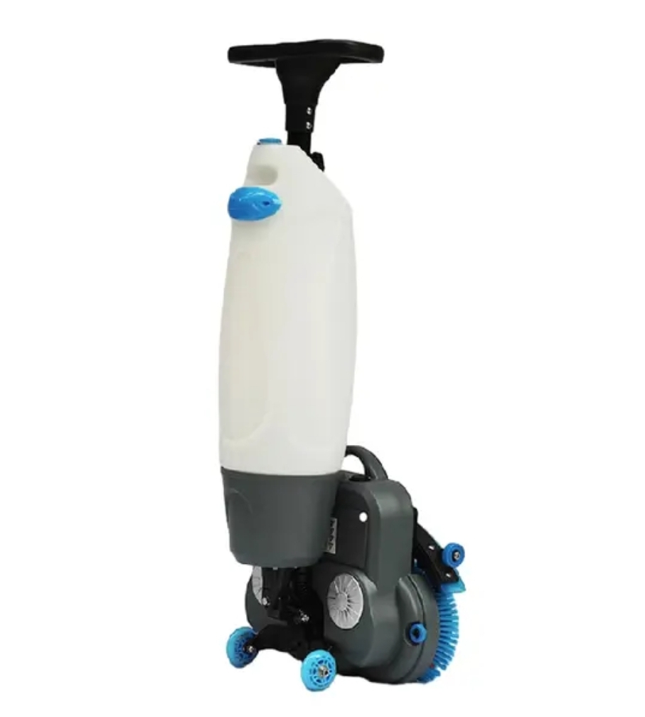 Electric Handheld Floor Scrubber Dryer machine I Cordless Double Brush Floor Scrubber - BAS Kuwait