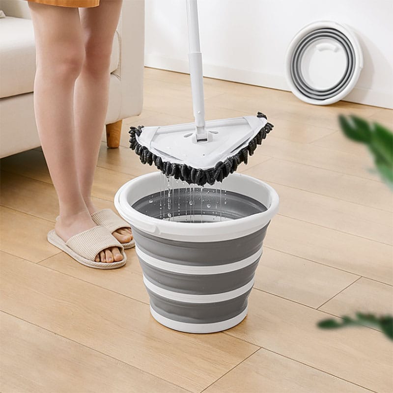 Foldable Bucket 10L I Collapsible Water Bucket for Cleaning & Gardening - BAS Kuwait