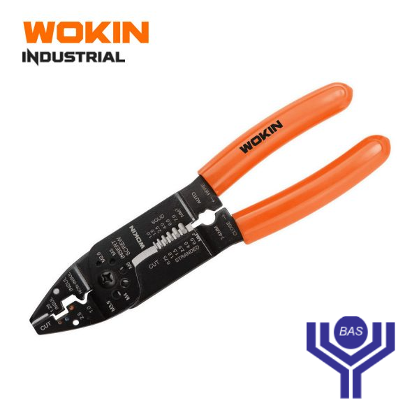 Industrial Wire Stripping and Crimping Plier Wokin Brand - BAS Kuwait