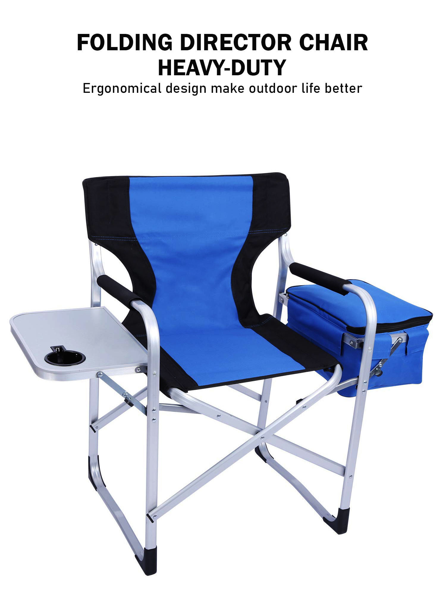 Foldable Chair with storage box - Bas kuwait