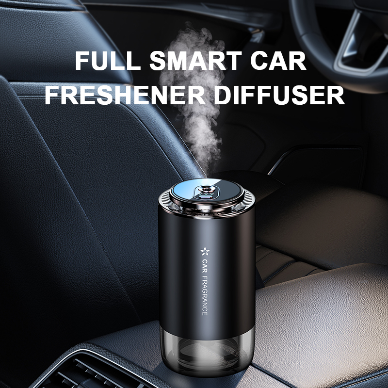 KUWAI Smart Car Air Fresheners Diffuser, Car Fragrance Diffuser, 120ml  Smart Car Auto Humidifier Air Freshener, Intelligent Car Scent Dispenser  for
