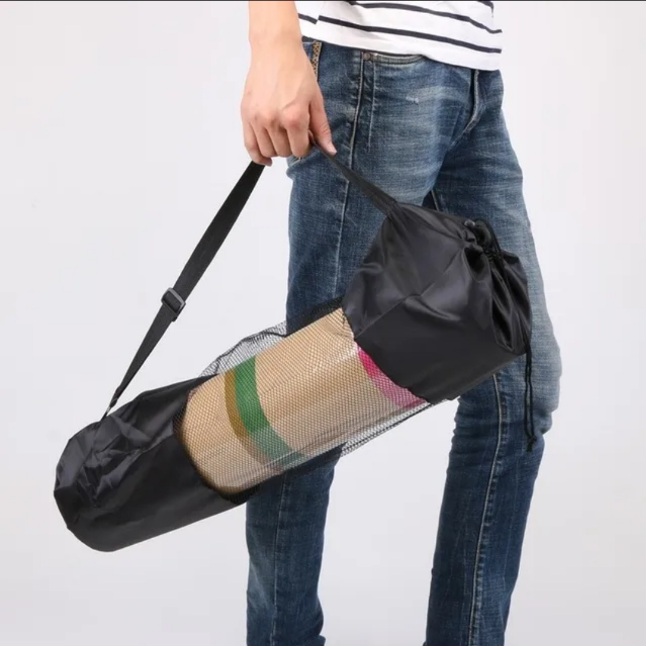 Yoga Mat 10mm With carry Bag - BAS Kuwait
