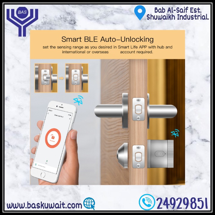 Smart Lock with Installation (For Home/Office use) - BAS Kuwait