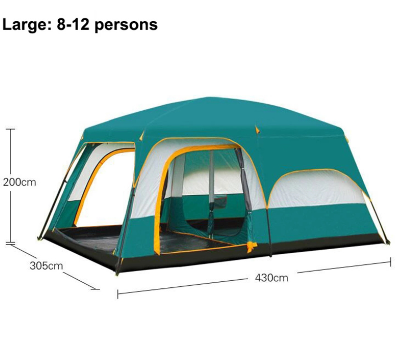Camping Tent (Big) 8 to 12 people - BAS Kuwait