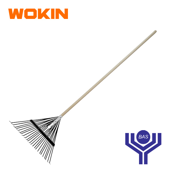 Flexible Metal Lawn Rake Wokin Brand - BAS Kuwait