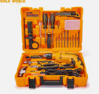 Electric Drill 710W with Tools Set 44 pc Dingqi Brand - BAS Kuwait