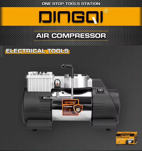 Car auto Air Compressor 2 cylinder DINGQI BRAND - BAS Kuwait