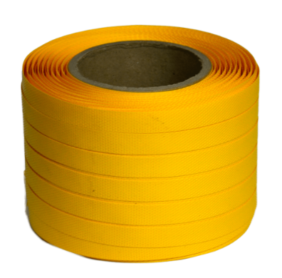 PP Yellow Packing Strip 5/8" (SMALL) - BAS Kuwait
