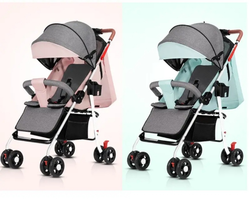 Foldable baby Cabin Stroller Portable I infant stroller - BAS Kuwait