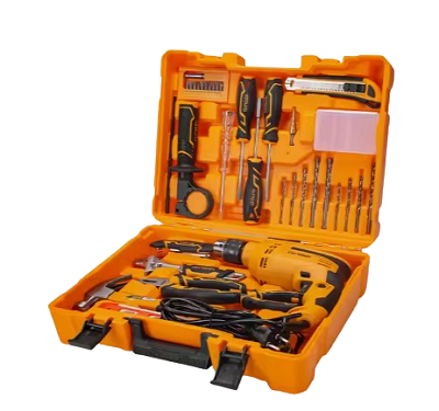 Electric Drill 710W with Tools Set 44 pc Dingqi Brand - BAS Kuwait