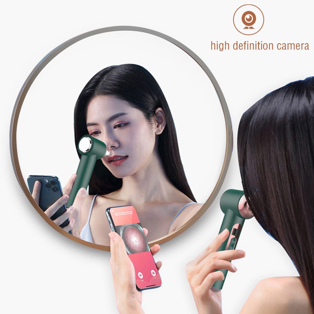 Blackhead remover with Camera Wifi with hot Compress - BAS Kuwait