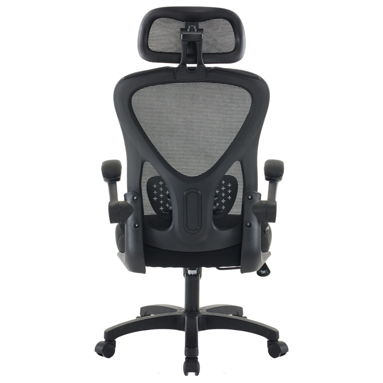 Office Chair Modern Nylon Base Adjustable Reclining Height Adjustable - BAS Kuwait