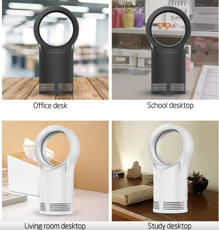 Leafless Heater New Portable Mini Size Electric 400W For Office Or Household - BAS Kuwait