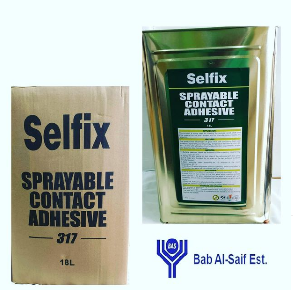 Selfix Sprayable pattex Contact adhesive sponge upholstery glue - BAS Kuwait