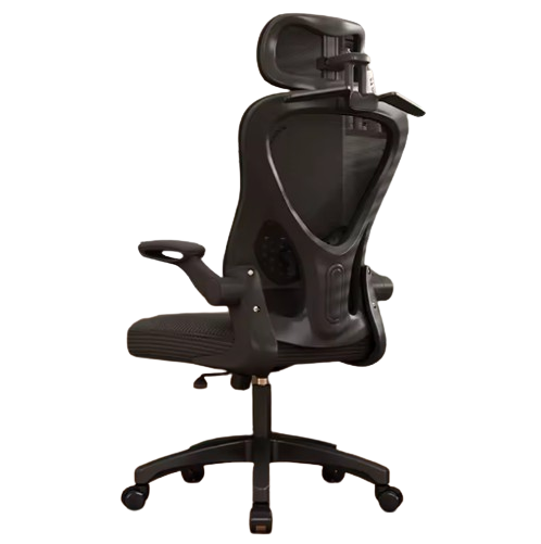 Office Chair Modern Nylon Base Adjustable Reclining Height Adjustable - BAS Kuwait