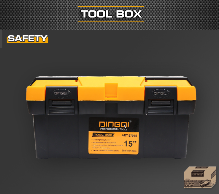 Plastic Box with Removable Parts Tool Box Multifunction Portable DINGQI BRAND - BAS Kuwait