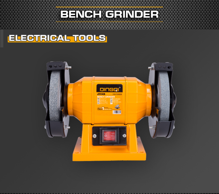 Bench Grinder 5" Copper Wire Electric Mini Industrial DINGQI BRAND - BAS Kuwait