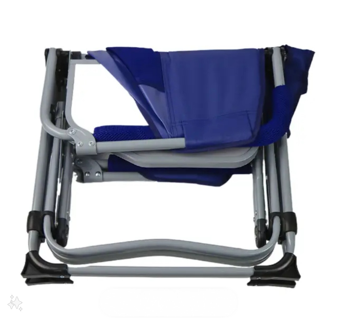 Foldable Beach Chair I Portable Camping chair with holder - BAS Kuwait