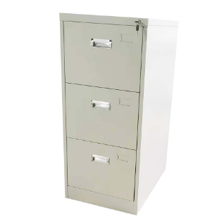 Steel File Cabinet with 3 Drawer / Shelf - BAS Kuwait