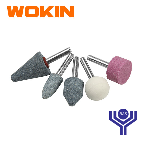 Grinding Mounted Stones set ( 5PCS ) Wokin Brand - BAS Kuwait