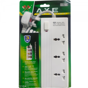Extension Wire Cord / Electrical Socket 3 meter [3 way] - BAS Kuwait