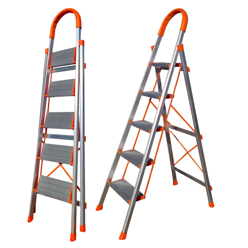 Aluminium Ladder Heavy Duty I Wide Step Aluminum Ladder - BAS Kuwait