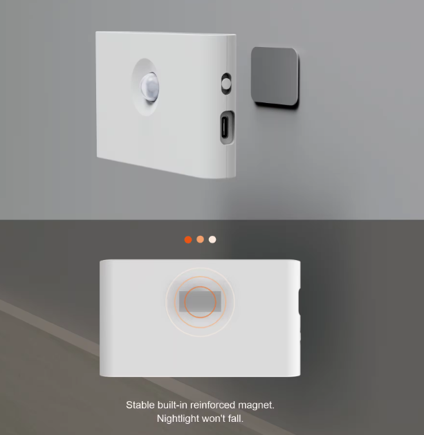 Motion Sensor Night Light Wall Lamp - BAS Kuwait