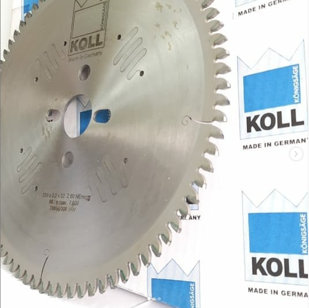 Koll Brand - Circular Saw blades GERMANY for cutting aluminum and wood laminate- blade Sound proof, vibration resistance- BAS Kuwait