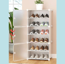 Portable Storage Cabinet for Shoes - BAS Kuwait