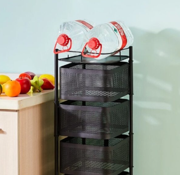 5 layer Rack with Wheels (Square shaped) - BAS Kuwait