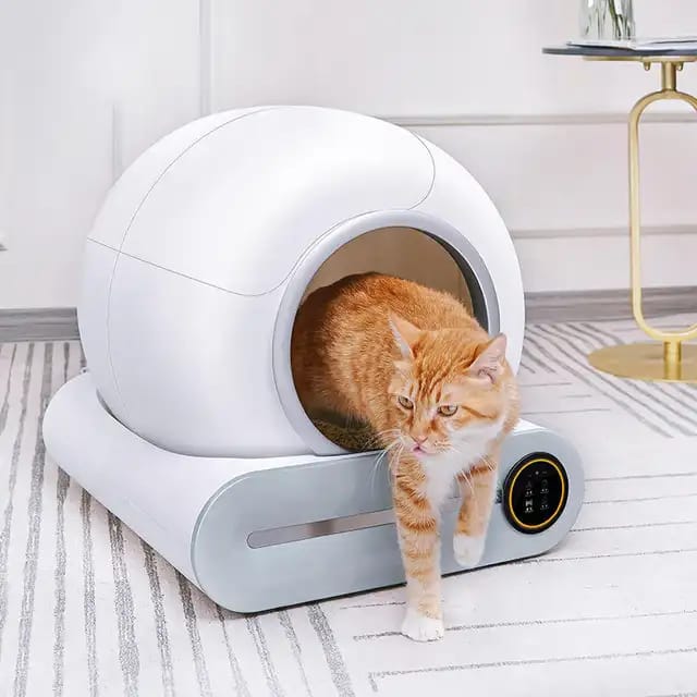 PAPIFEED Cat Dog Toilet Litter Box Smart Automatic Hygienic For Pet Cats - BAS Kuwait