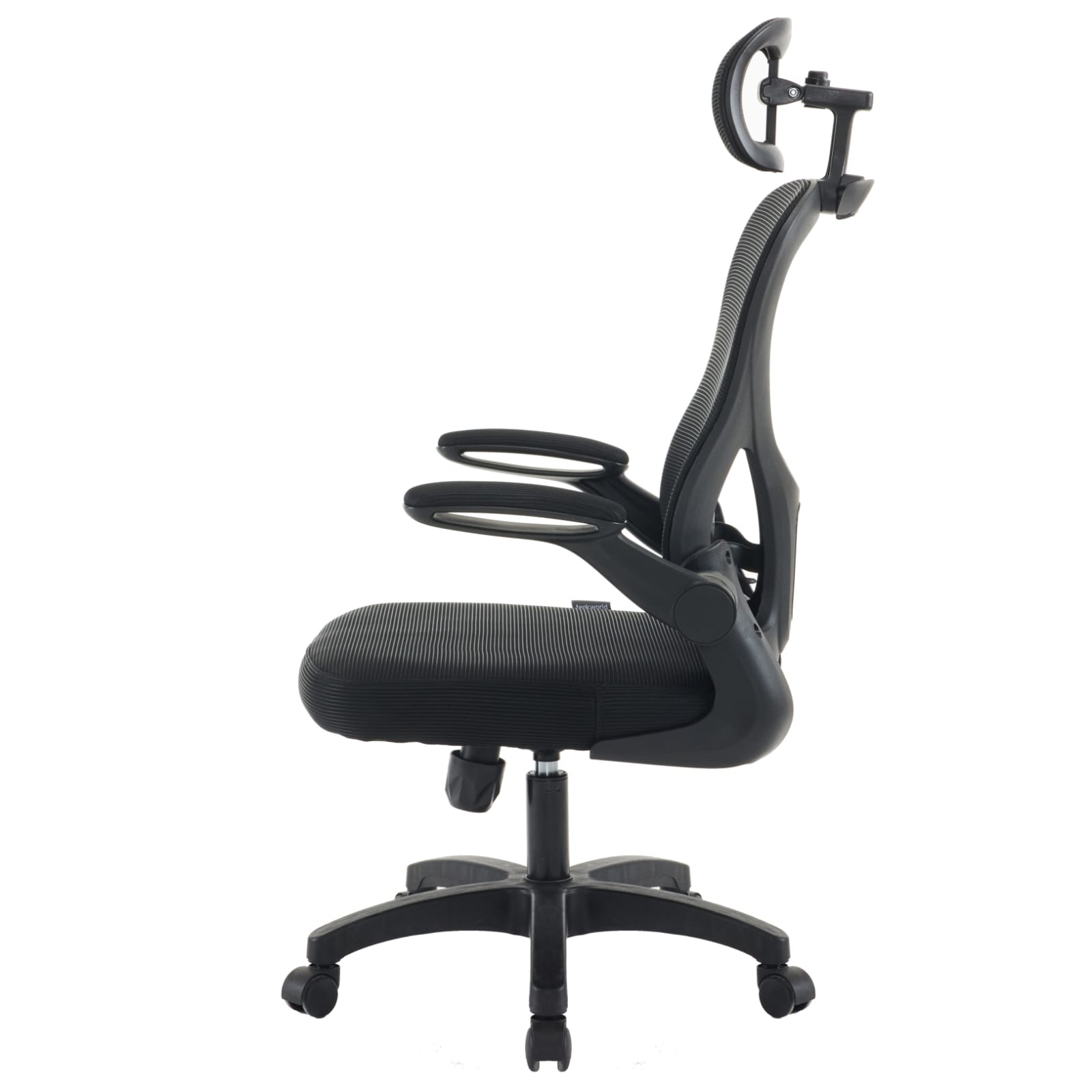 Office Chair Modern Nylon Base Adjustable Reclining Height Adjustable - BAS Kuwait