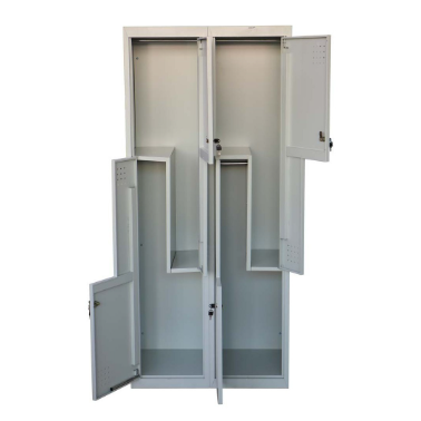4 Doors / Tier Steel Locker (Z Shape) - BAS Kuwait