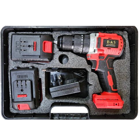 Cordless Drill 13mm 20V with 2 batteries - BAS Kuwait